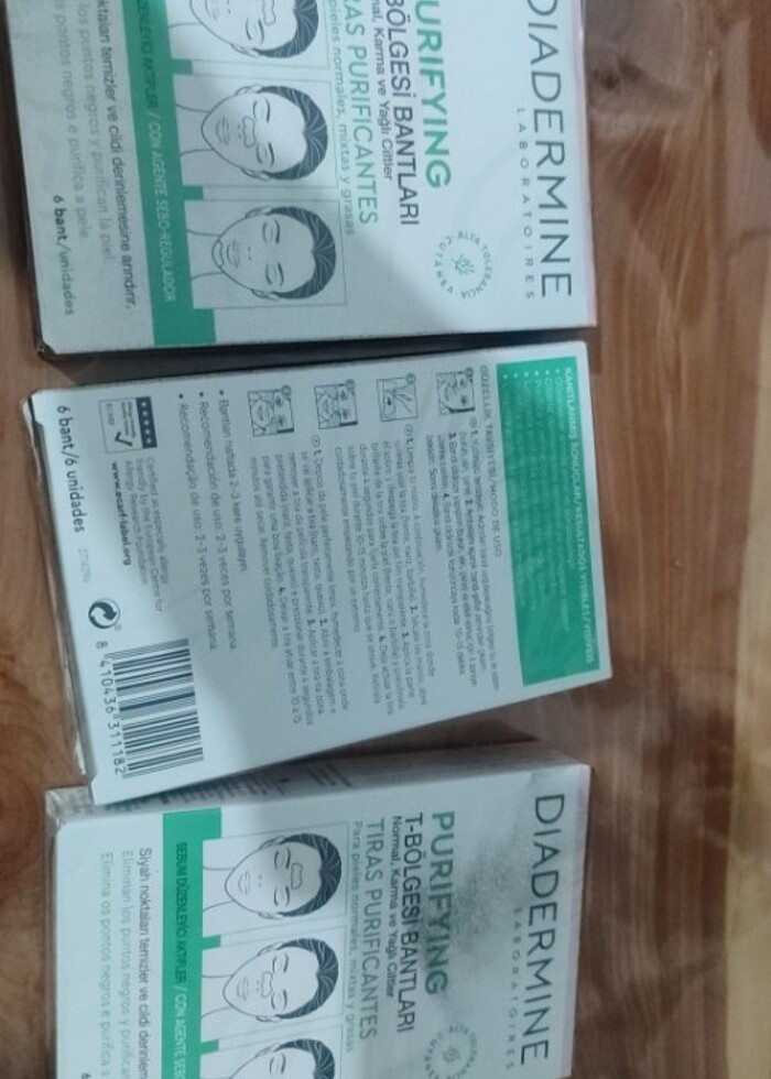 Diadermine Arındırıcı T Bölgesi Bantları 6'lı - Görsel 2