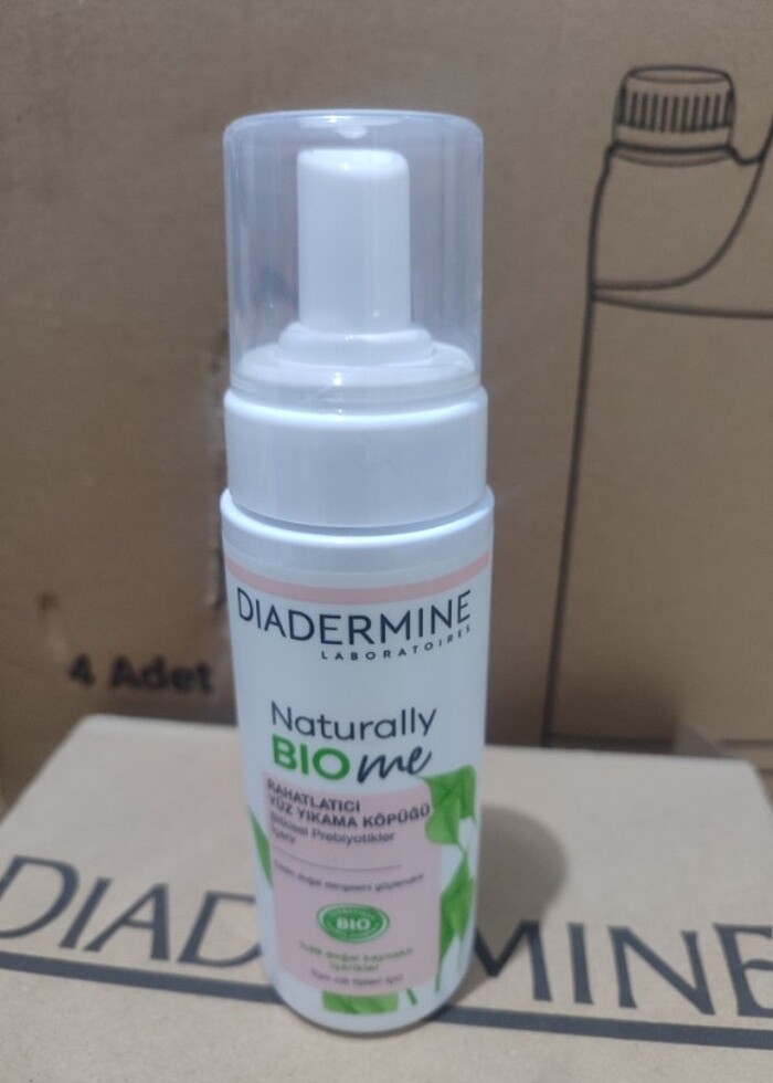 Diadermine Naturally Bio Me Rahatlatıcı Yüz Yıkama Köpüğü 150 ML - Görsel 5