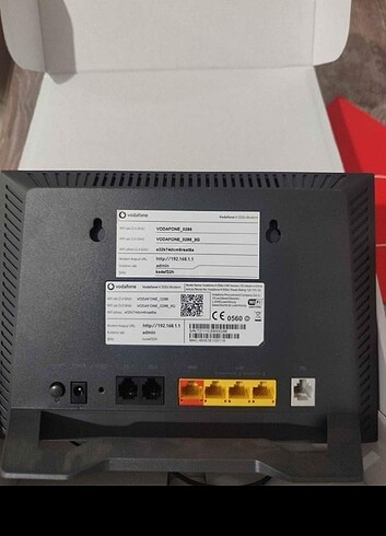 Vodofone modem wifi kablolu kablosuz  - Görsel 2