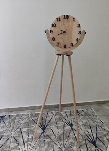 Ahşap ayaklı salon saati ise - Görsel 5
