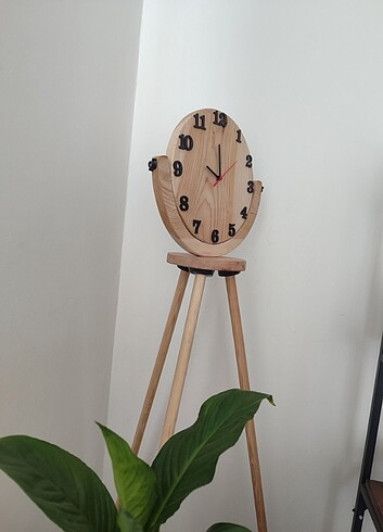Ahşap ayaklı salon saati ise - Görsel 6