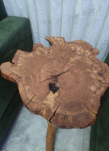 Ahşap zigon sehpa - Görsel 2