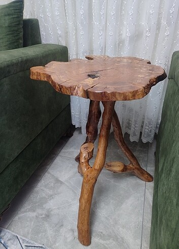 Ahşap zigon sehpa - Görsel 3