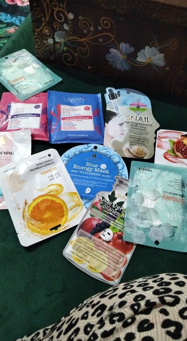 Kadınlar için Enerji ve Salyangoz Özlü Yüz Maskeleri - Görsel 5