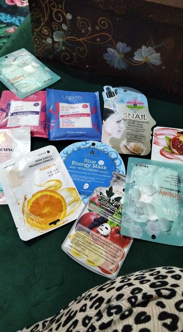 Kadınlar için Enerji ve Salyangoz Özlü Yüz Maskeleri - Görsel 4