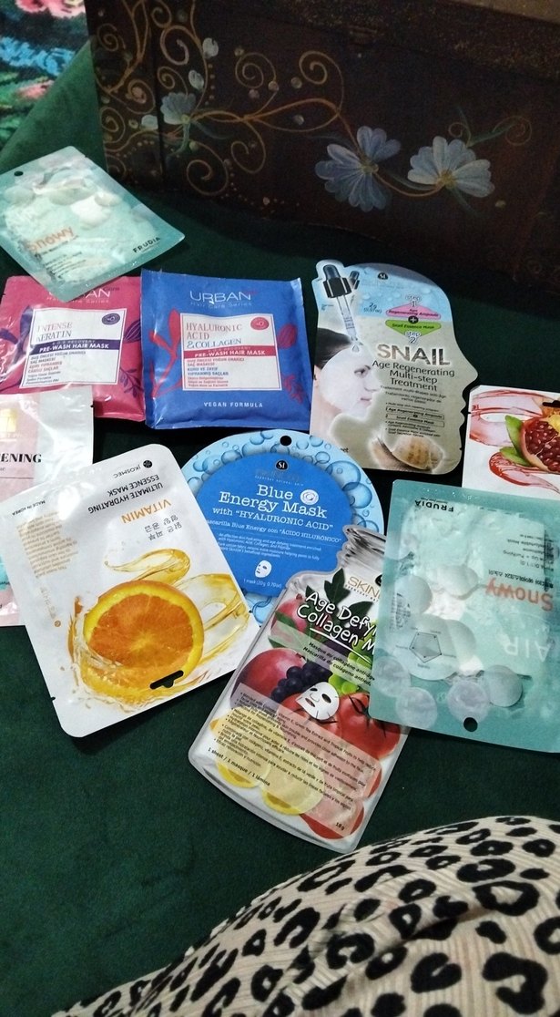 Kadınlar için Enerji ve Salyangoz Özlü Yüz Maskeleri - Görsel 3