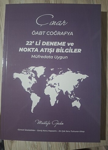 Çınar öabt coğrafya 