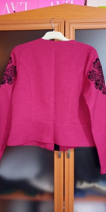 Crop ceket - Görsel 3