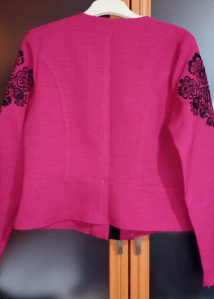 Crop ceket - Görsel 3