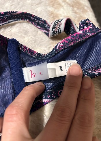 Püsküllü Mor Bohem Bikini Takımı - Görsel 3