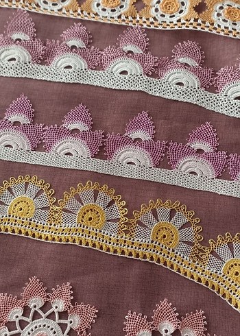 İğne oyası havlu kenarları - Görsel 6