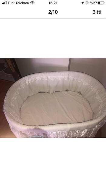 Diğer Fransız dantelli Bebek sepet beşik