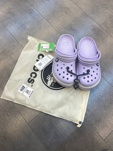 Lila Crocs Terlik