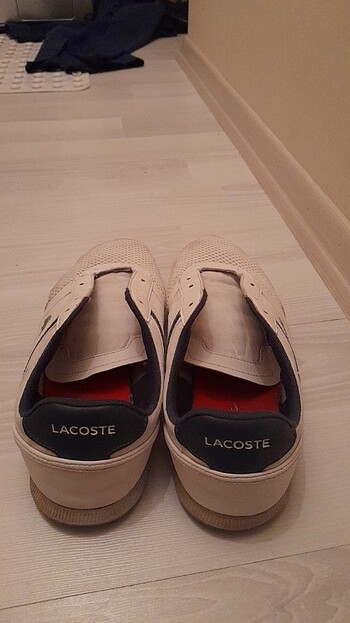 42 Beden Lacoste erkek spor ayakkabı 42 numara