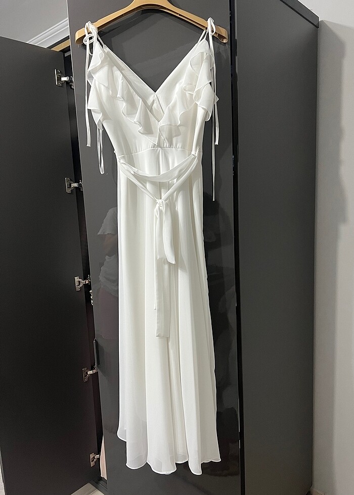 Dış çekim elbisesi - Görsel 2