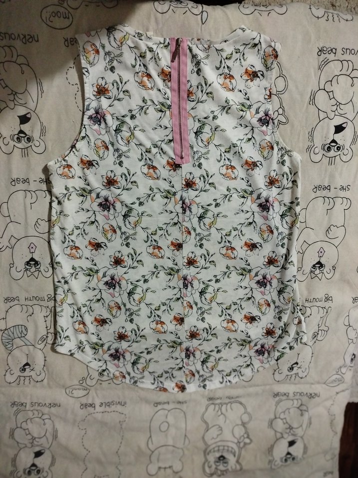 Kadın Çiçekli Bluz - Görsel 3