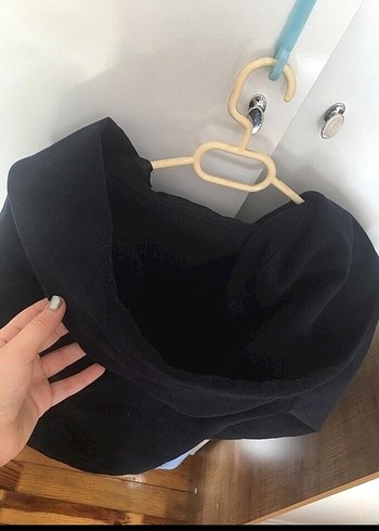 Düğmeli Koyu Lacivert Midi Kaban - Görsel 3