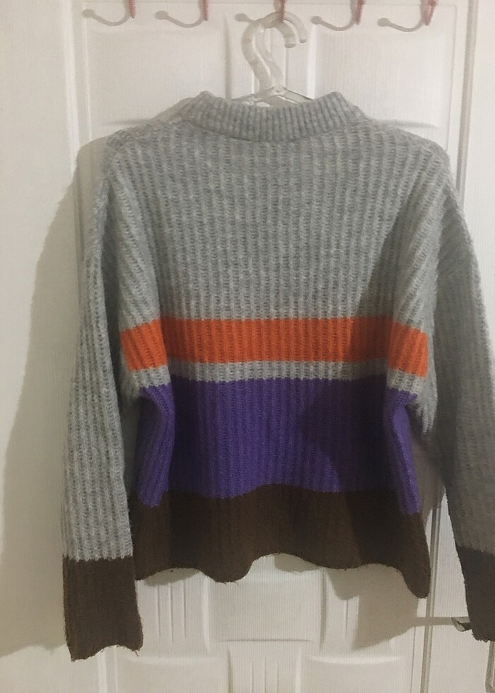 Koton Renkli Kazak - Görsel 4