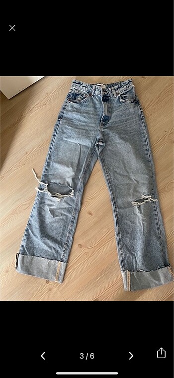 Zara palazzzo jean pantolon