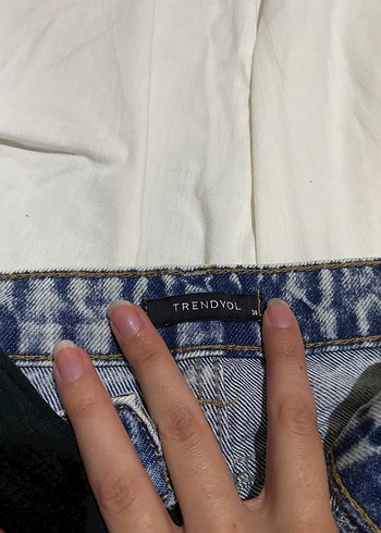 Kadın Kot Mom Jean - Görsel 2