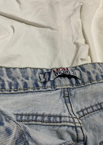Buz mom jean yırtık pantolon - Görsel 2
