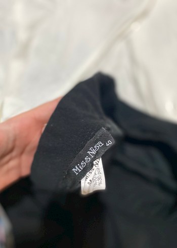 Siyah Uzun Kadın Kalem Etek - Görsel 2