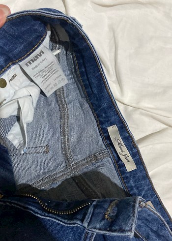 Kadın Mavi Denim Regular Fit  Jean - Görsel 3