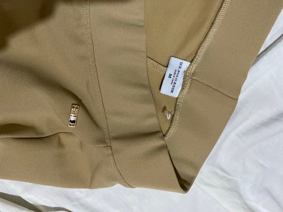 Bej Kadın Kumaş Pantolon  Boy Rahat Kesim - Görsel 2