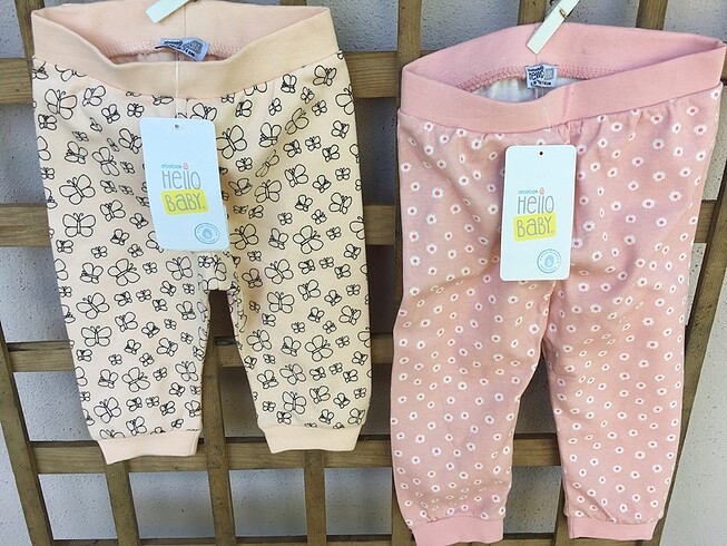 9 Ay Beden pembe Renk Kız bebek pijama