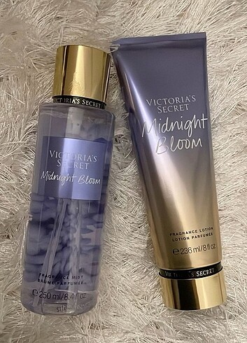 Victoria's secret midnight bloom vücut spreyi ve losyonu 