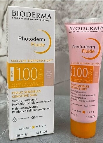 Bioderma Hassas ciltler için Güneş kremi