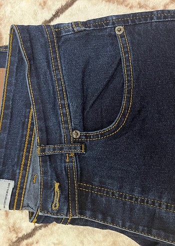 33 Beden Kadın Lacivert Regular Fit Kot Pantolon