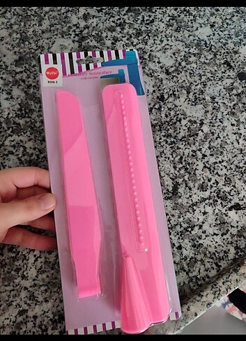  Beden pembe Renk Pasta sıvama aleti