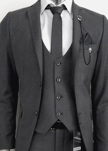 ALTINYILDIZ YÜN (46/6) BEDEN DAR YELEKLİ TK. - Görsel 3