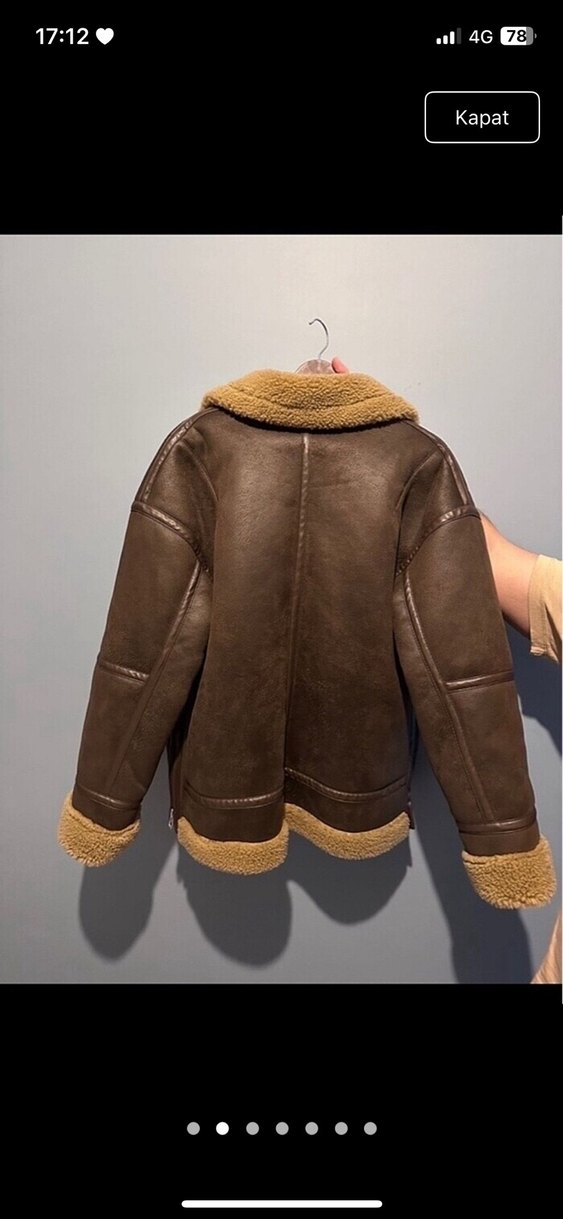 Zara Biker Mont - Görsel 2