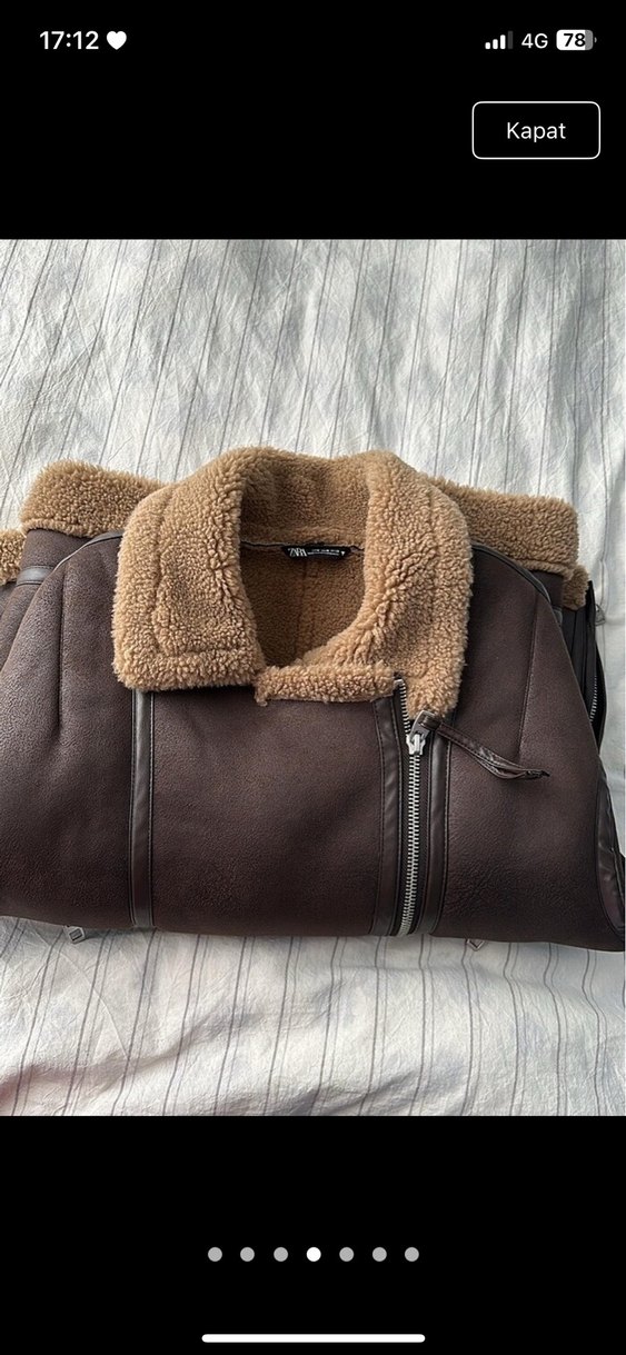 Zara Biker Mont - Görsel 3