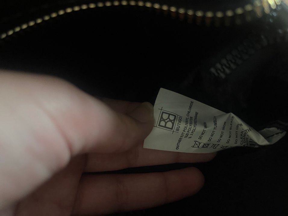 Siyah Yılan Desenli Deri Kadın Çanta - Görsel 4