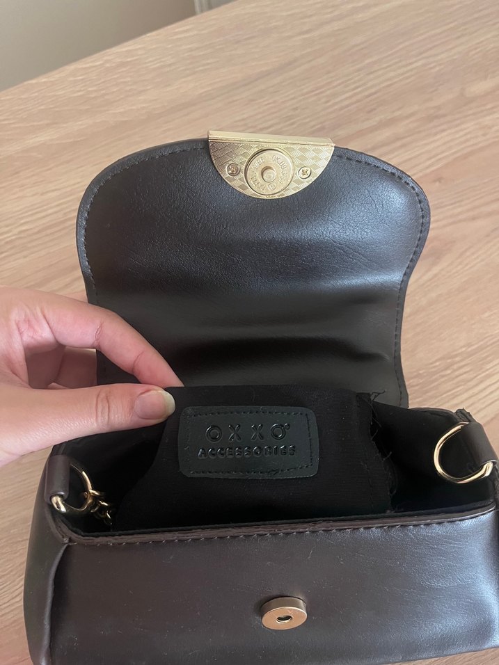 Oxxo Deri Klasik Kadın El Çantası - Görsel 3