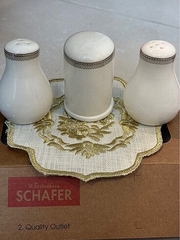 Schafer tuzluk set
