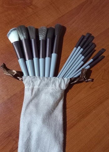 Gri Makyaj Fırçası Seti - Görsel 2