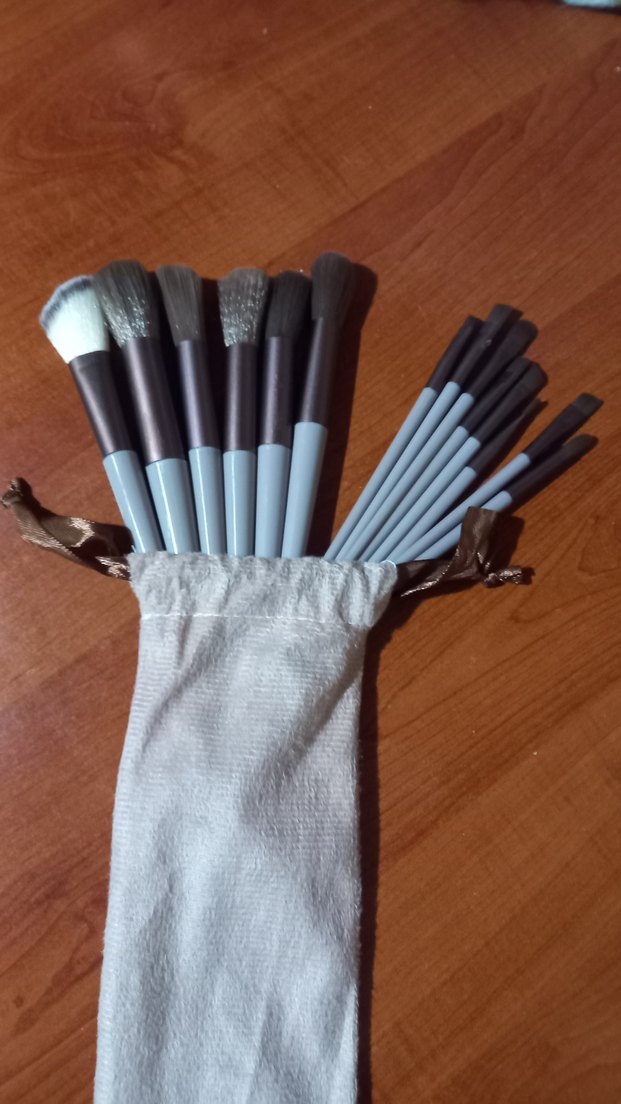 Gri Makyaj Fırçası Seti - Görsel 2