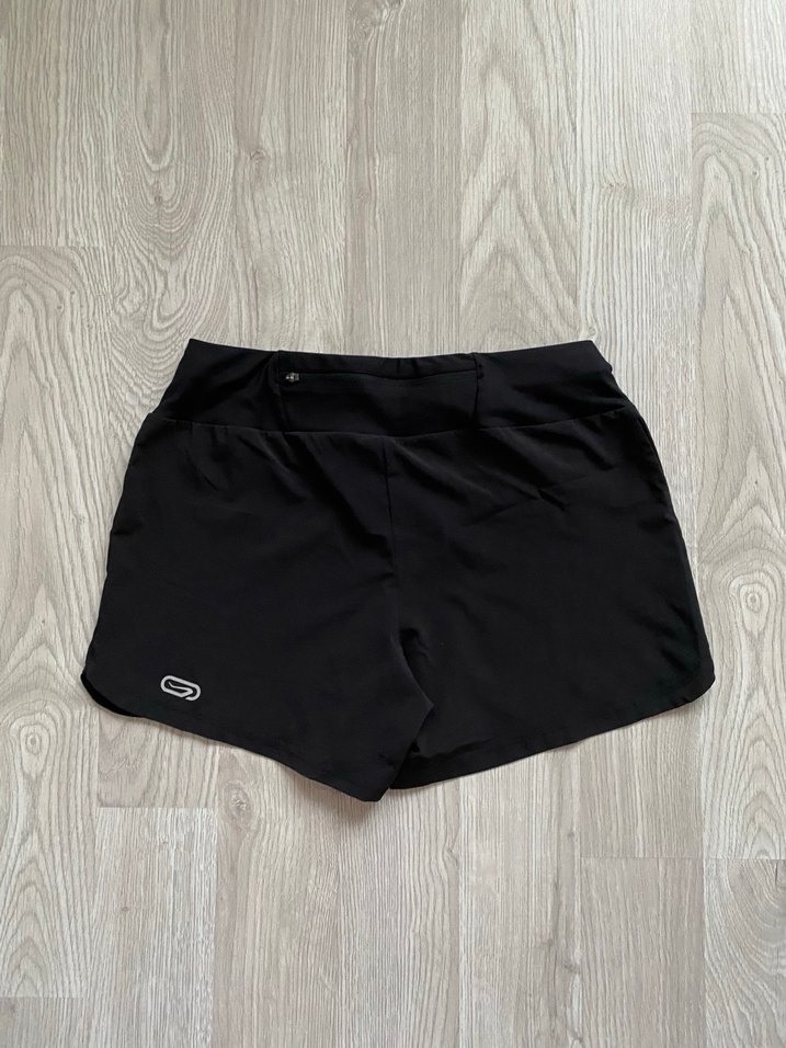 Siyah Kadın Mini Spor Şort - Görsel 2