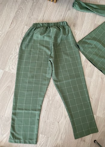 Haki Kareli Hamile Tunik - Görsel 5