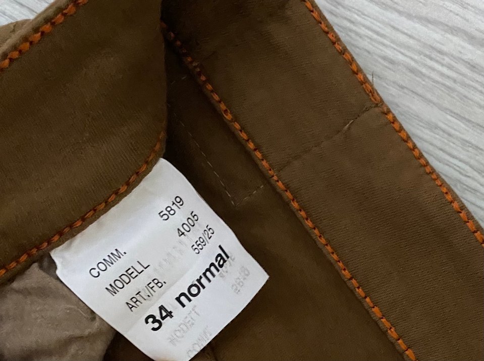 Kahverengi Kadın Pamuk Pantolon - Görsel 3