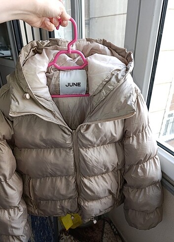 40 Beden camel Renk şişme mont
