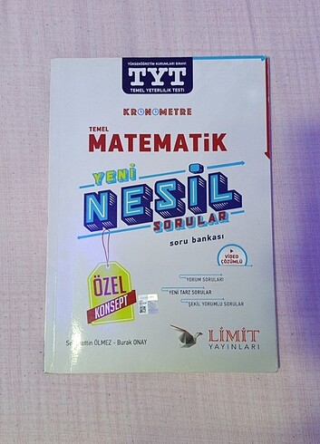 limit tyt matematik yeni nesil soru bankasi