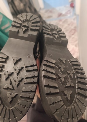 Yılan Desenli Siyah Platform Topuklu Goth - Görsel 7