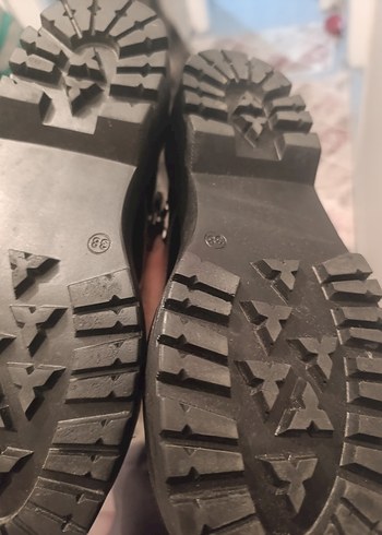 Yılan Desenli Siyah Platform Topuklu Goth - Görsel 8