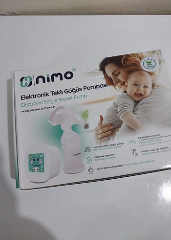 Beyaz Elektrikli Göğüs Pompası - Görsel 2