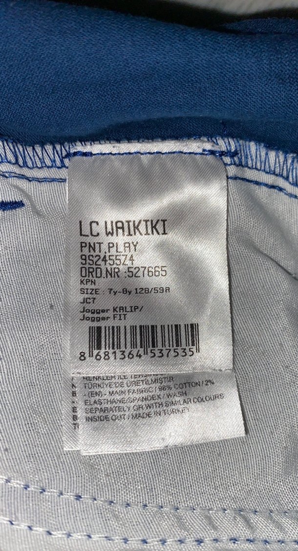 Lacivert Erkek Çocuk Pantolon - Görsel 5